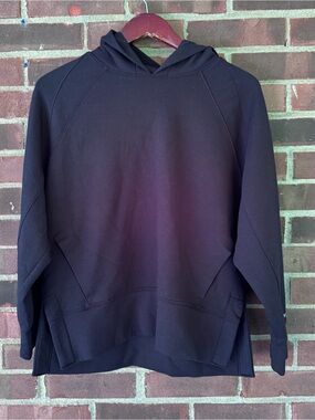 Abercrombie YPB neoKNIT Black Hoodie Women’s XS Athletic Pullover Sweatshirt